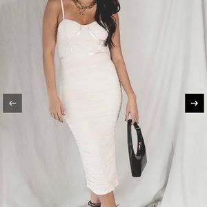 White Midi Dress